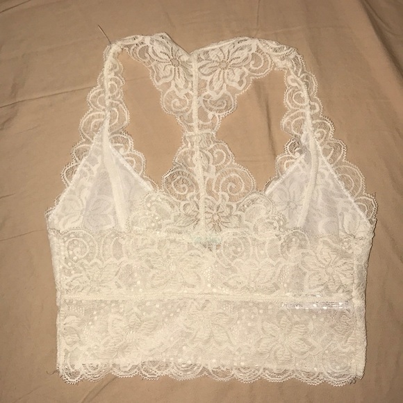Kimchi Blue White Lace Bralette - Picture 4 of 4